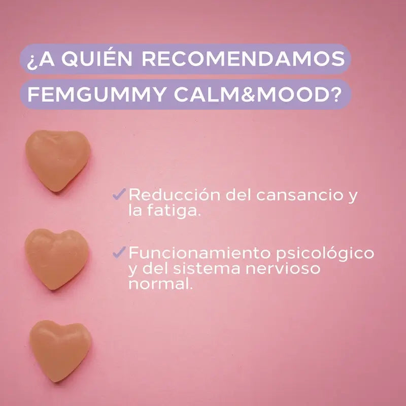 Cumlaude Lab Femgummy Calm & Mood 60 Gummies