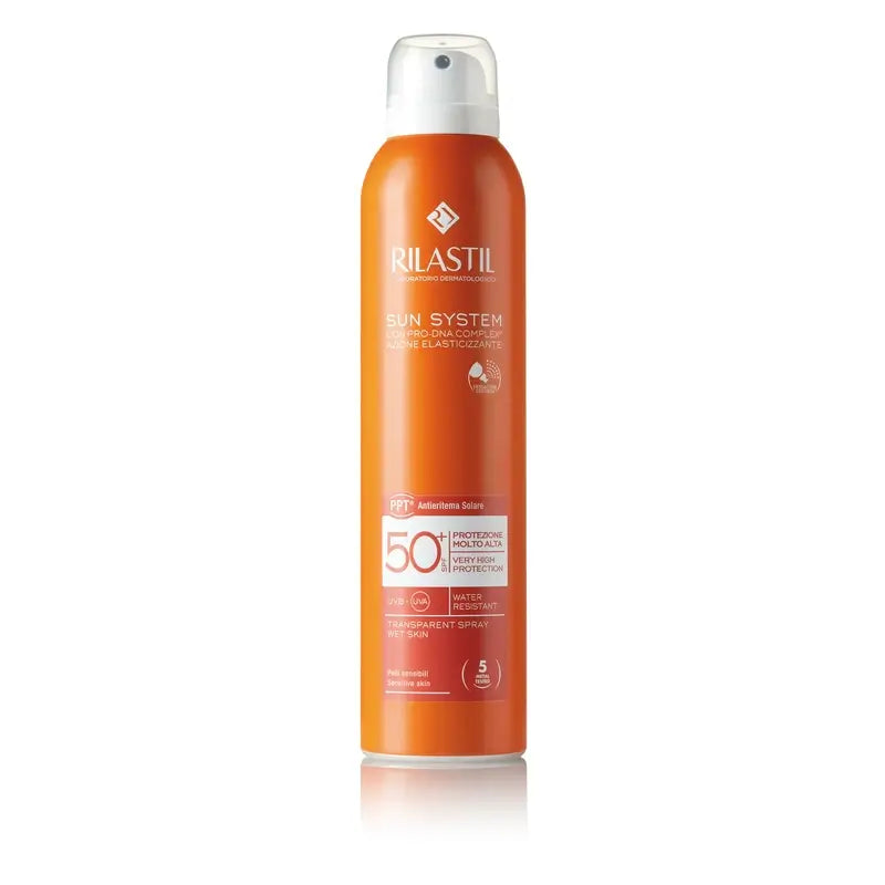 Rilastil Sun System SPF 50+ Spray Transparente, 200 ml