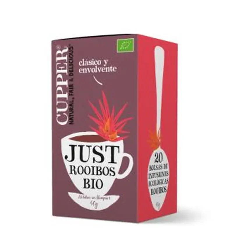 Cupper Original Rooibos Infusion 20Bolsitas. Bio