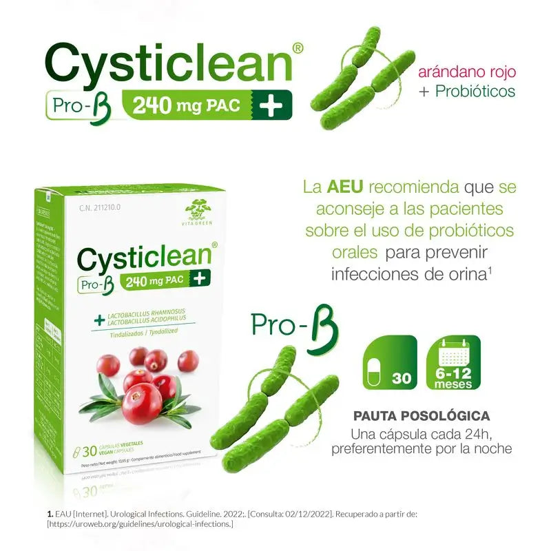 Cysticlean Prob 30 Capsulas