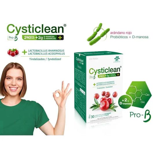 Cysticlean Prob-D Manosa 30 Sobres