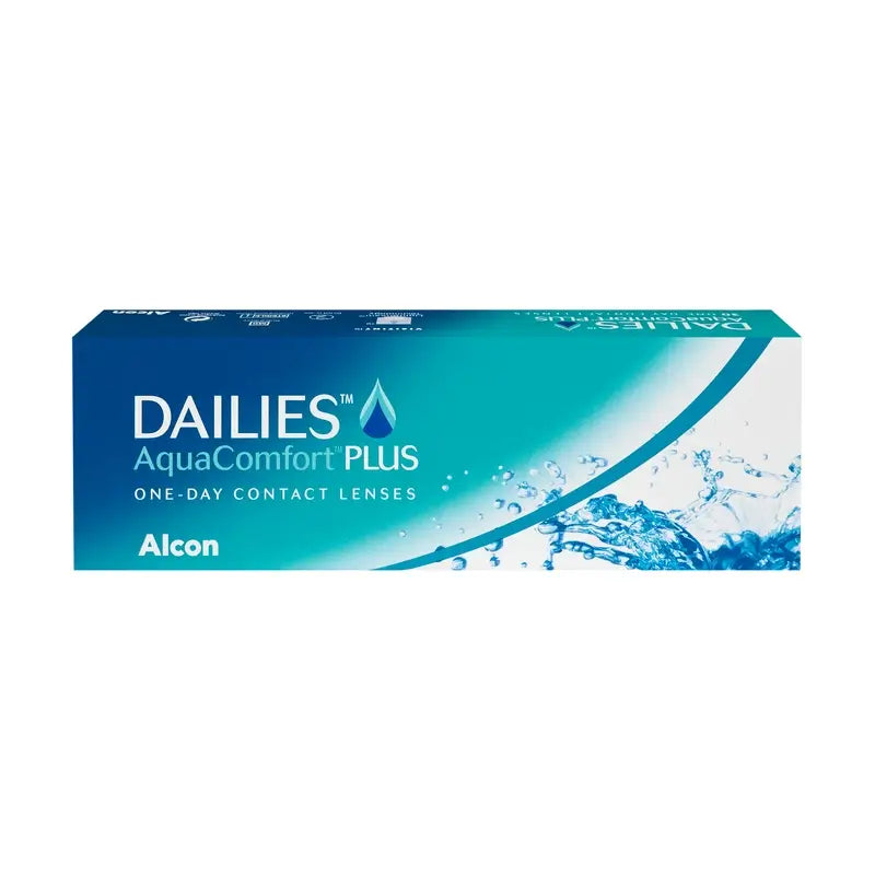 Dailies AquaComfort Plus  Lentillas Esféricas Diarias , 30 unidades