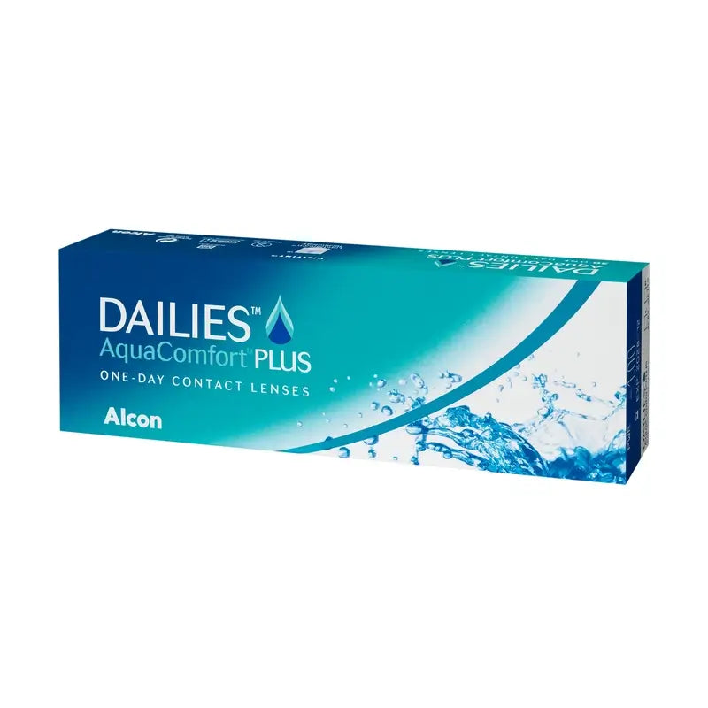 Dailies AquaComfort Plus  Lentillas Esféricas Diarias , 30 unidades