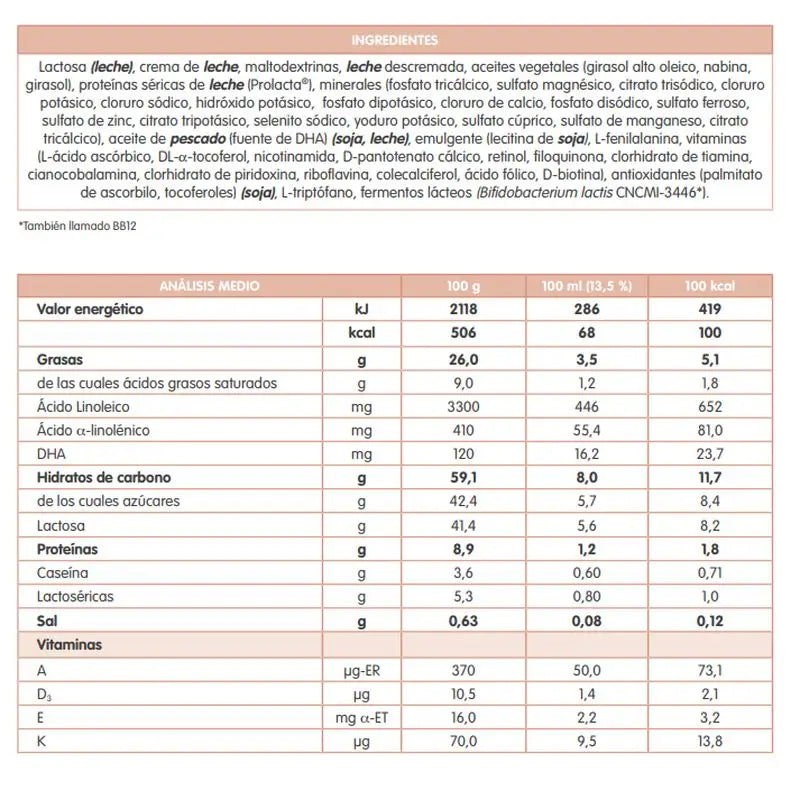 Damira Pack Natur 2 Leche de Continuación 2 x 800 gr