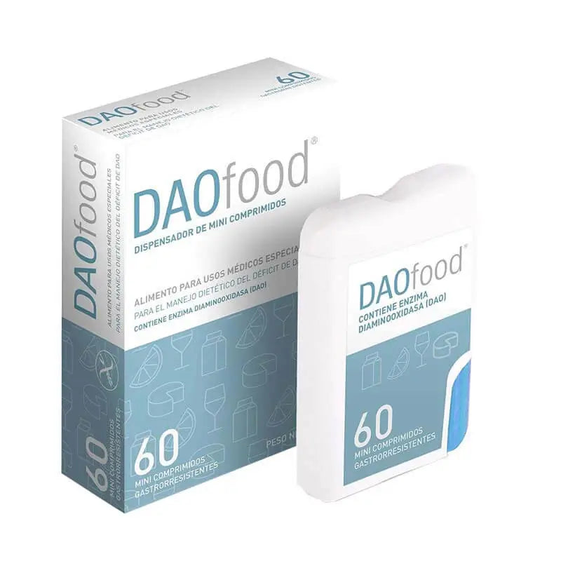 DAOFOOD Frasco Dispensador Mini 60 Comprimidos