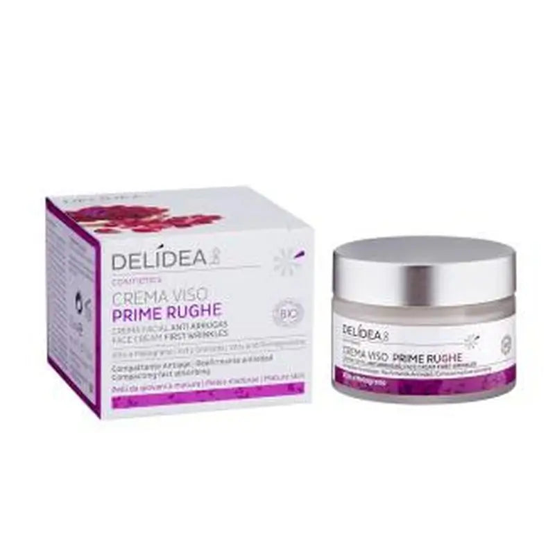 Delidea Crema Facial De Dia Antiarrugas 50Ml. Bio