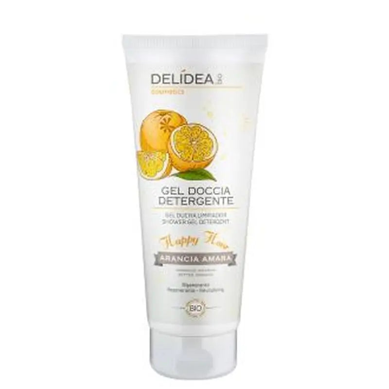 Delidea Happy Hour Gel De Baño Naranja 200Ml. Bio