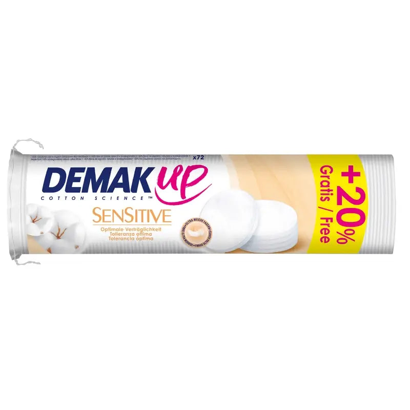 Demak‘Up Sensitive Round, 72 unidades