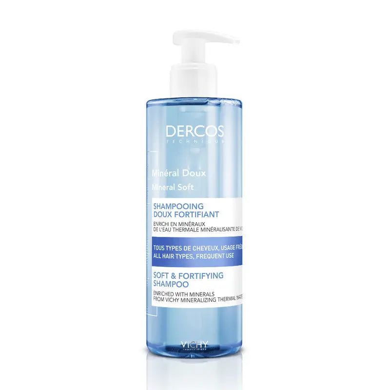 Vichy Dercos Technique Champú Mineral Uso Frecuente 400 ml