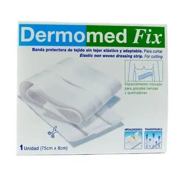 Dermomed Fix Apósito Banda Protectora Tejido 75 cm x 8 cm