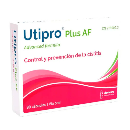 Devicare Utripro Plus Af , 30 cápsulas