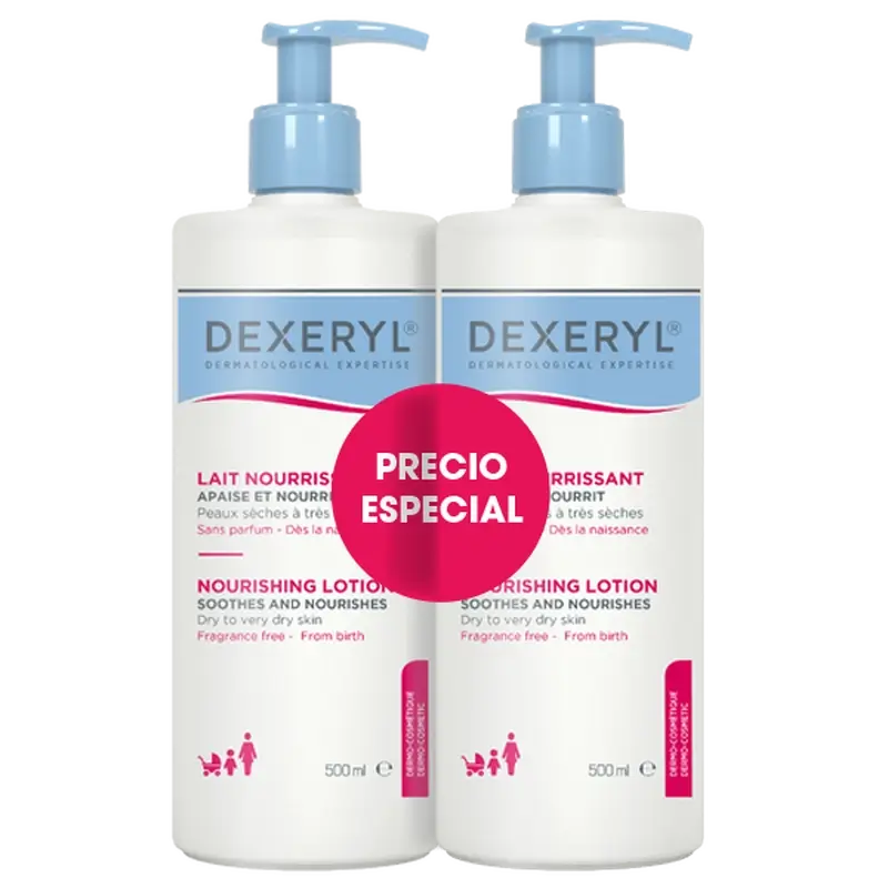 Dexeryl Reparación Kit Duo Loción Nutritiva 500 Ml