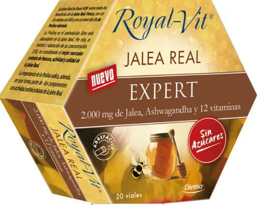 Dietisa Royal Vit Expert Sin Azucar, 20 Viales