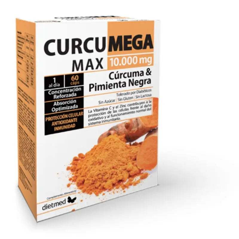 Dietmed Curcumega Max  , 60 cápsulas