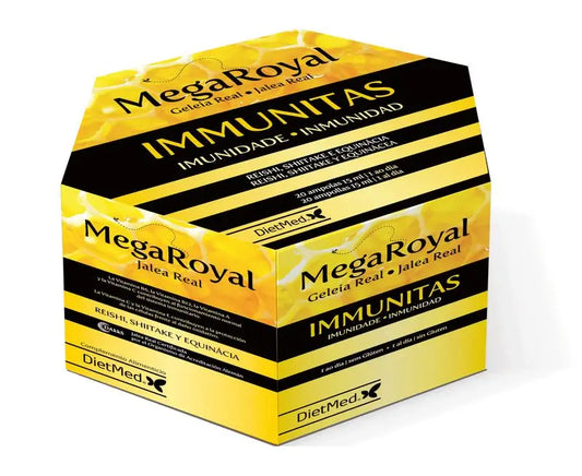 Dietmed Mega Royal Immunitas, 20 Ampollas De 10 Ml