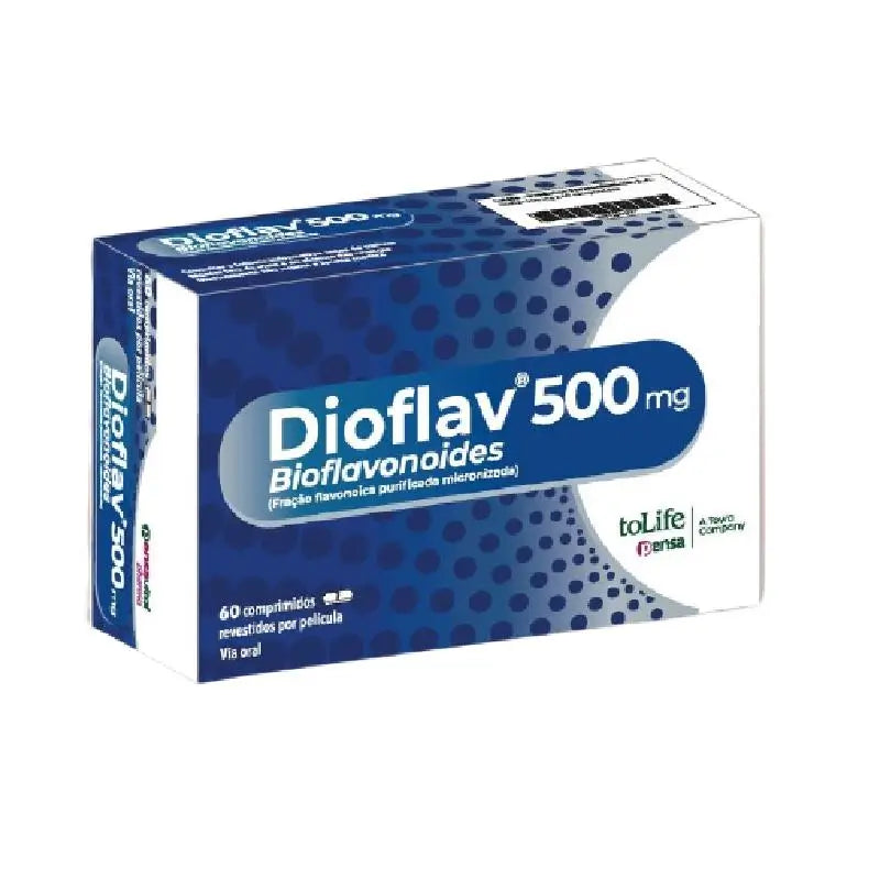 Dioflav 500 mg, 60 Comprimidos