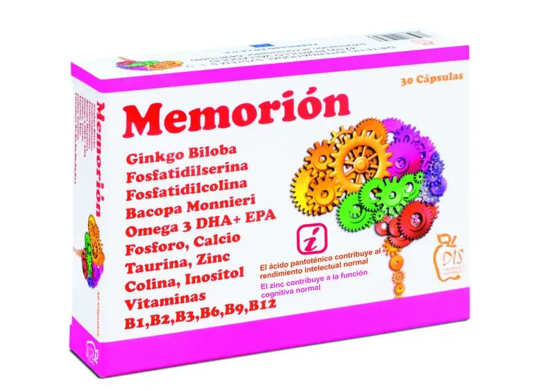 Dis Memorion 500 Mg, 30 Cápsulas