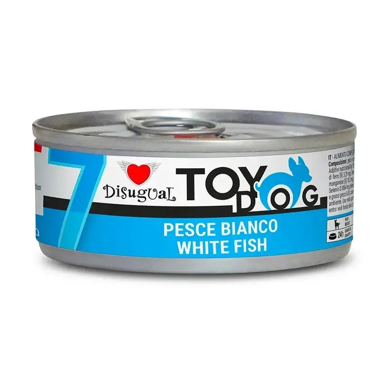 Disugual Toy Dog Pescado Blanco 12X85Gr