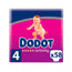 Dodot Activity Jumbo Pack Talla 4 (9-14 Kg), 58 unidades