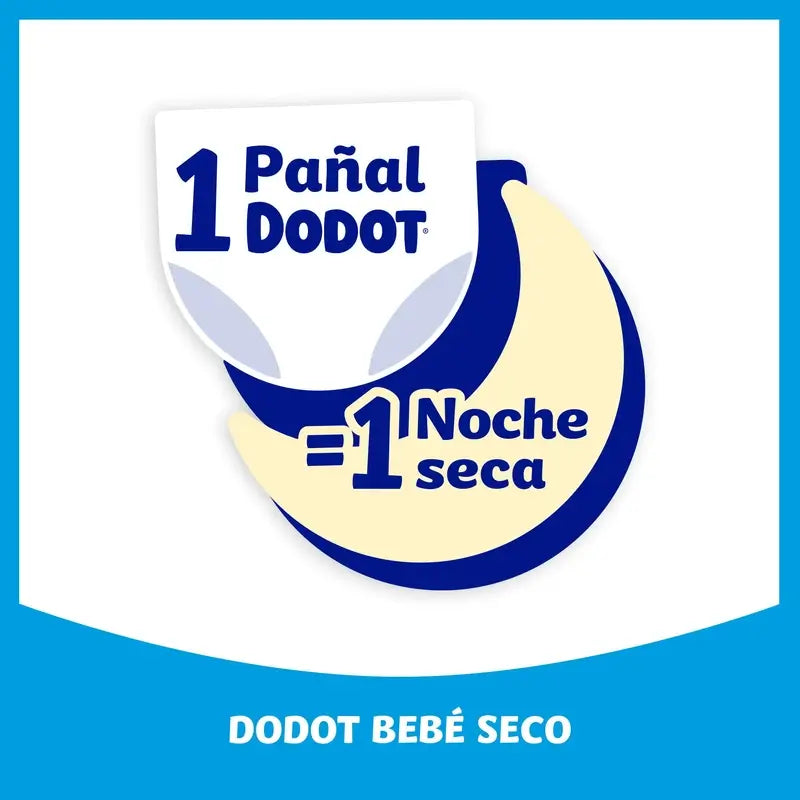 Dodot Bebé Seco Pañal Jumbo Talla 3 , 84 unidades