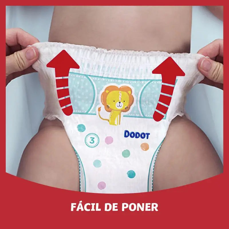 Dodot Pants Pañal Braguita Talla 6 (+15 Kg), 27 unidades