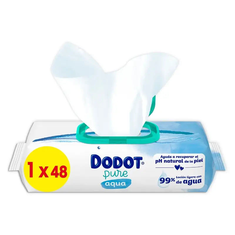 Dodot Toallitas Cuidado Total Aqua 48 Toallitas