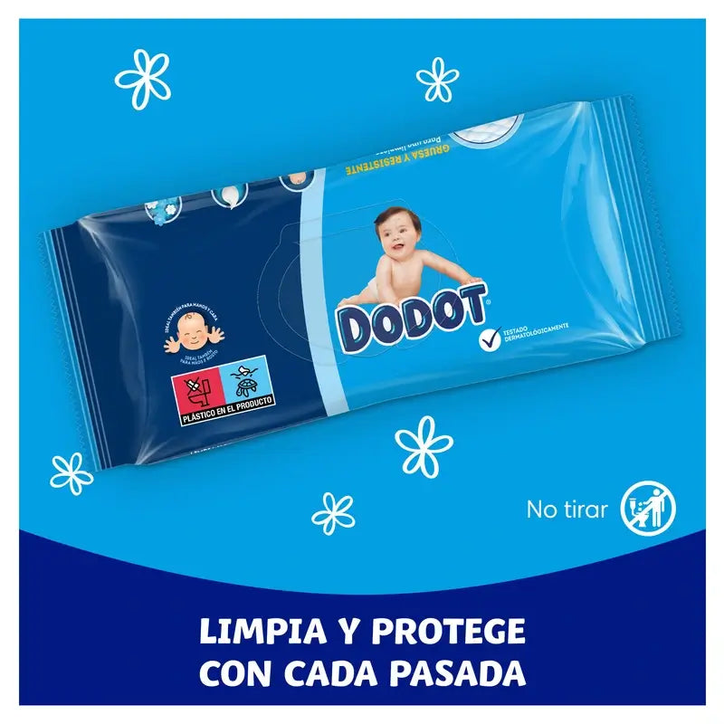 Dodot Toallitas Para Bebé 6 Paquetes, 384 Toallitas
