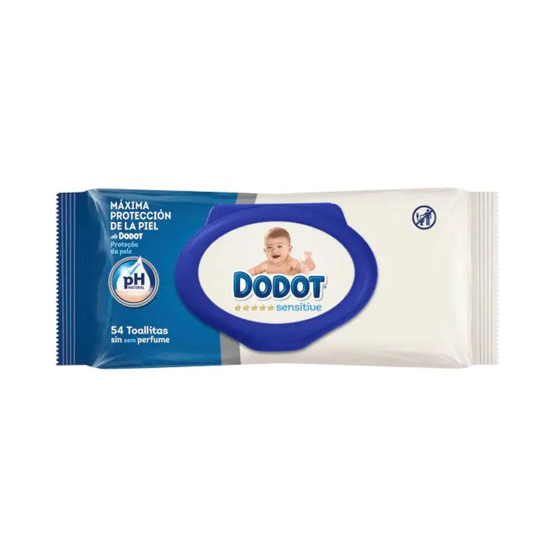 Dodot Toallitas Sensitive 1X54 (54 unidades)