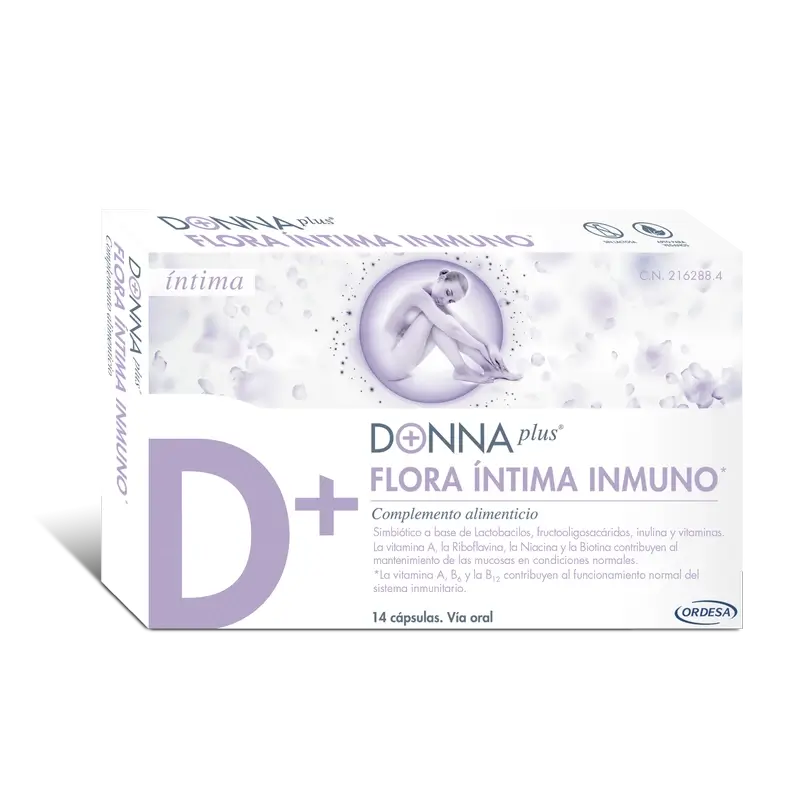 Donnaplus Flora Intima Inmuno , 14 capsulas