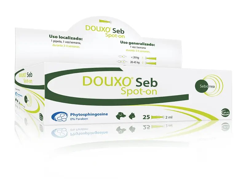 Ceva Douxo Seb Spot On 25 x 2 ml