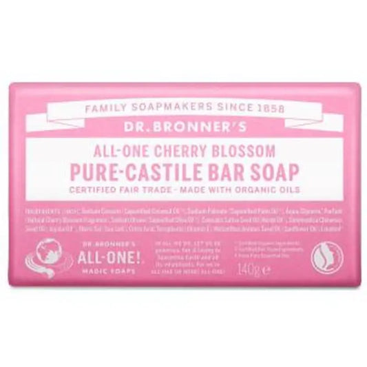 Dr. Bronner´S Jabon En Pastilla Flor De Cerezo 140Gr.