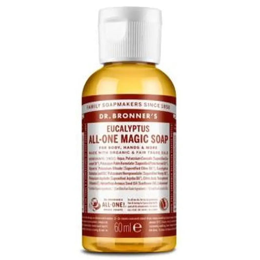 Dr. Bronner´S Jabon Liquido Eucalipto 60Ml.