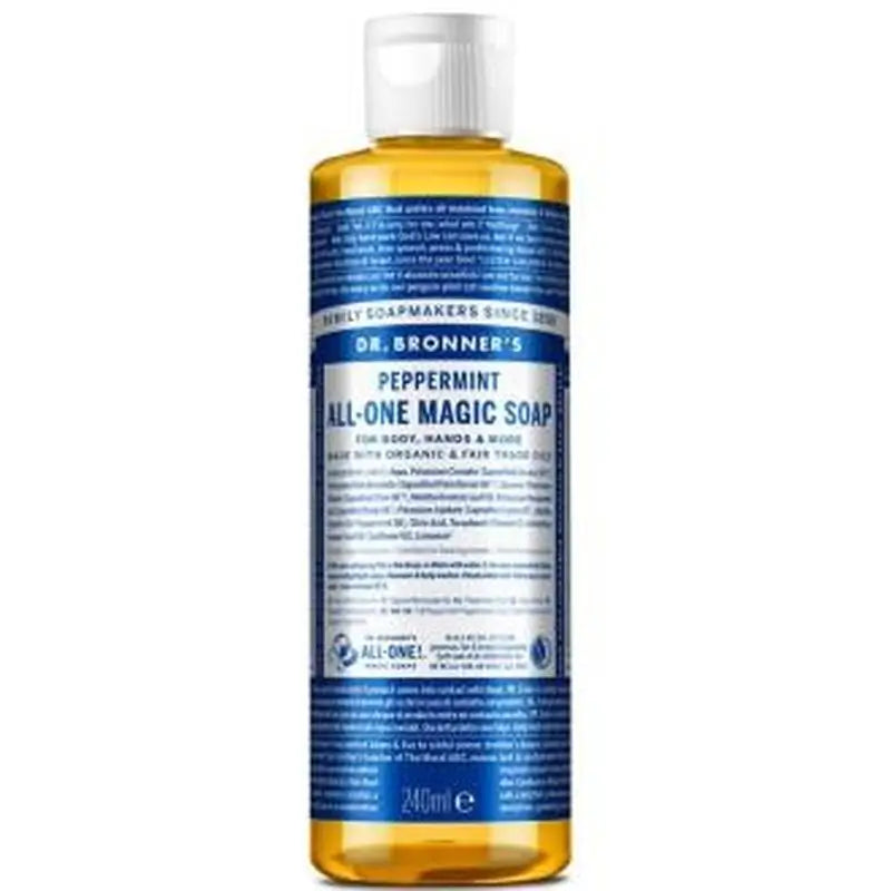 Dr. Bronner´S Jabon Liquido Menta 240Ml.