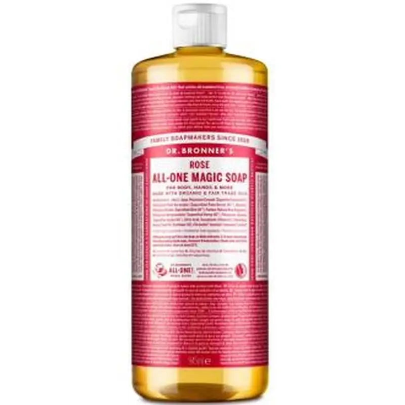 Dr. Bronner´S Jabon Liquido Rosas 945Ml.