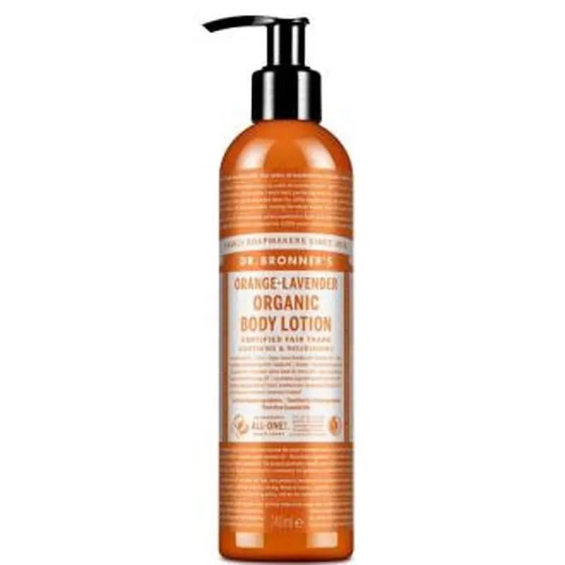 Dr. Bronner´S Locion Corporal Naranja-Lavanda 240Ml.