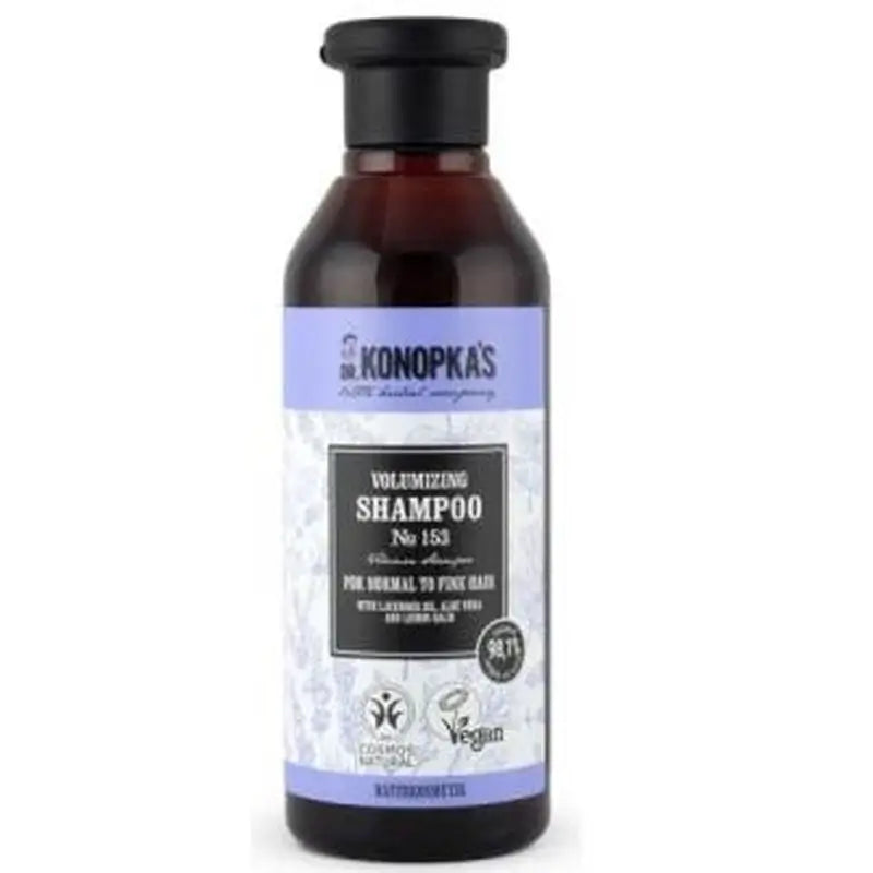 Dr. Konopka´S Champu Volumen Cabello Normal Y Fino 280Ml. Vegan