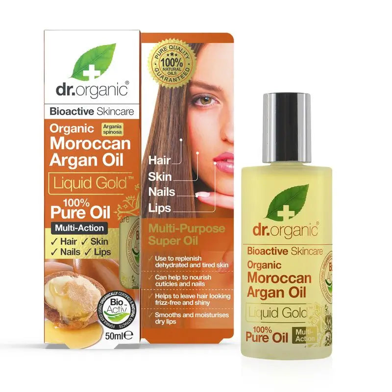 Dr. Organic Aceite Puro Aceite Argan Marroqui 50Ml.