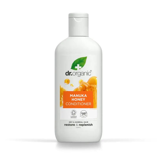 Dr.Organic Miel De Manuka Acondicionador Cabello Normal A Seco, 265 ml