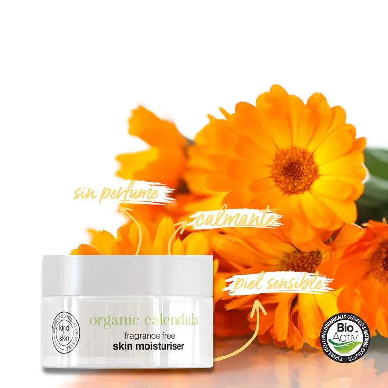 Dr. Organic Crema Hidratante Piel Sensible Calendula 50Ml