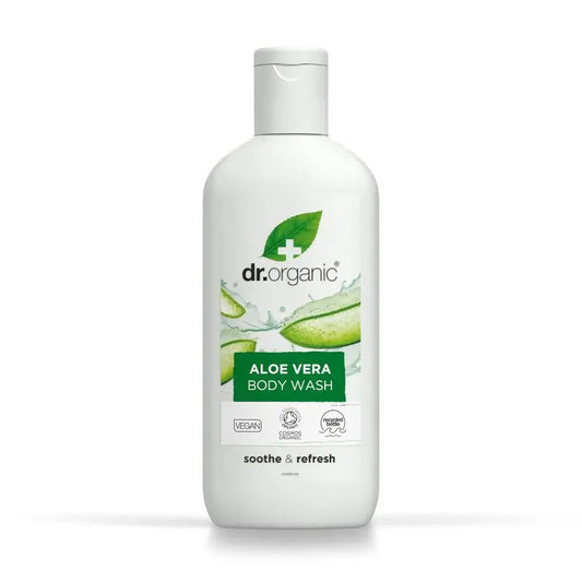 Dr.Organic Aloe Vera Gel De Ducha Todo Tipo De Piel, 250 ml