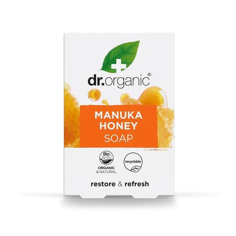 Dr. Organic Jabon En Pastilla Miel De Manuka 100Gr.