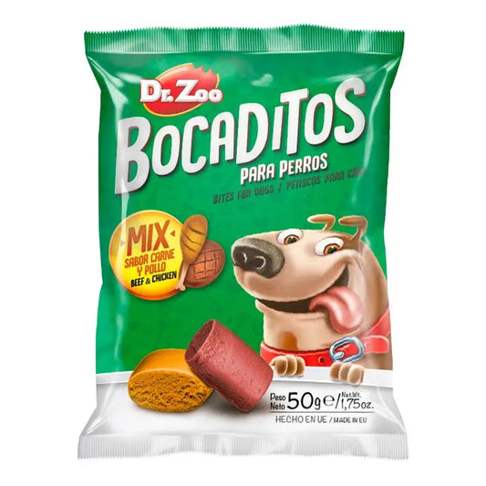 Dr ZOO Perro Bocaditos Mix 24X50Gr