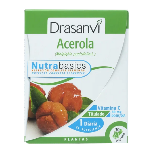 Drasanvi Acerola Nutrabasicos , 30 cápsulas