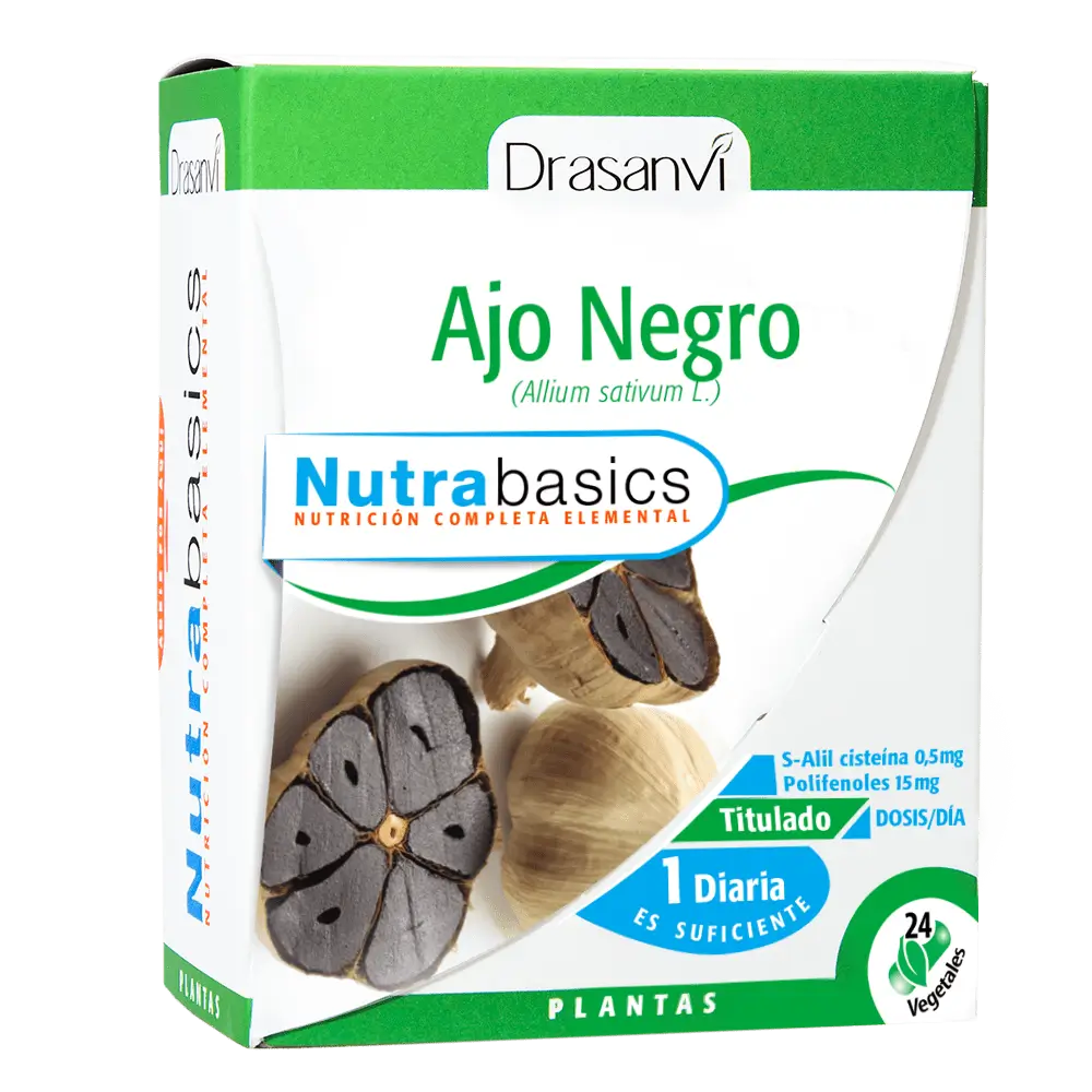 Drasanvi Ajo Negro Nutrabasico , 24 cápsulas