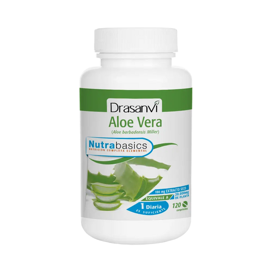 Drasanvi Aloe Vera Bote Nutrabasicos , 120 comprimidos