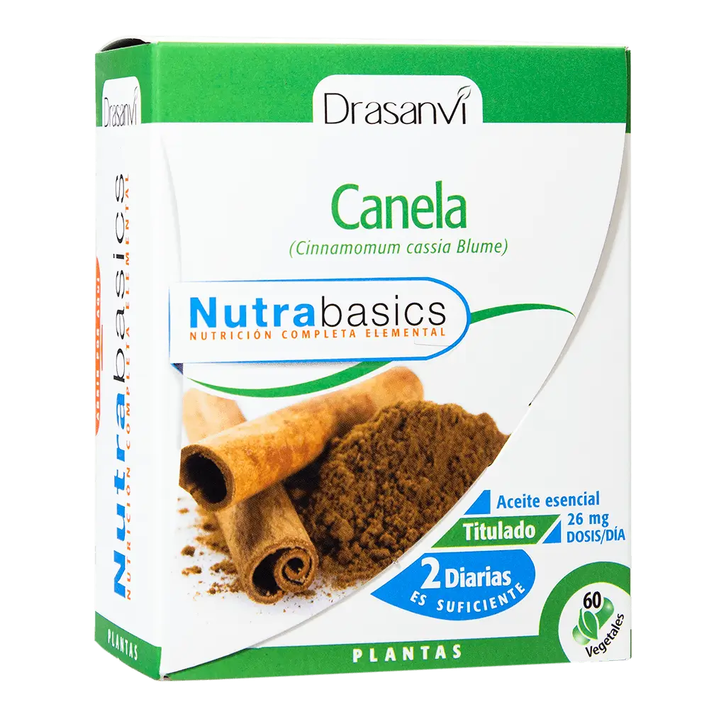 Drasanvi Canela Nutrabasicos , 60 cápsulas