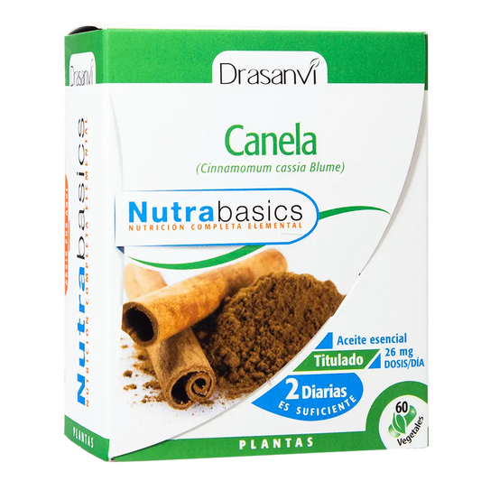 Drasanvi Canela Nutrabasicos , 60 cápsulas