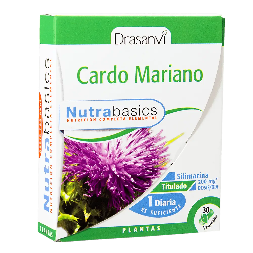 Drasanvi Cardo Mariano Nutrabasicos , 30 cápsulas