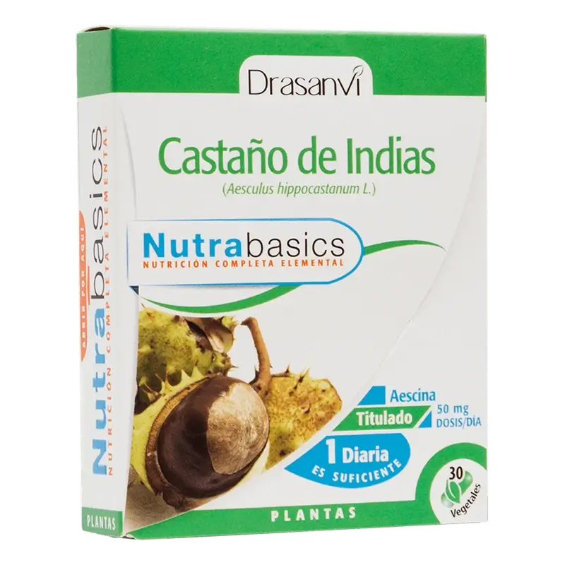 Drasanvi Castaño Indias Nutrabasicos , 30 cápsulas