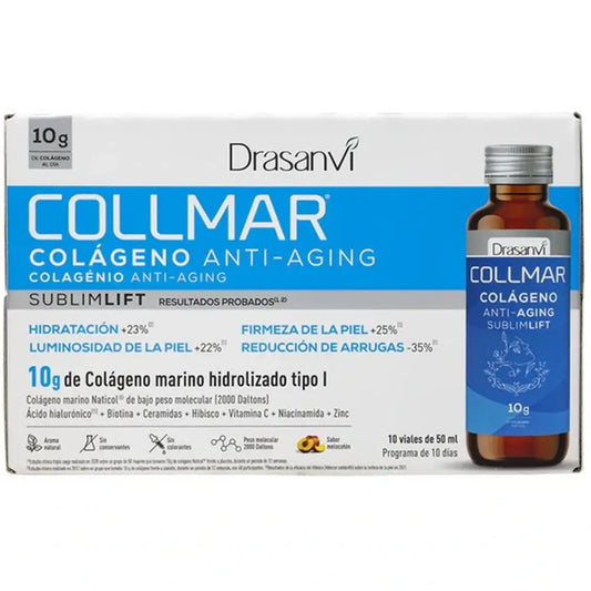 Drasanvi Collmar Colágeno Antiaging Sublimlift Bebible Melocoton, 10 X 50 Ml Viales